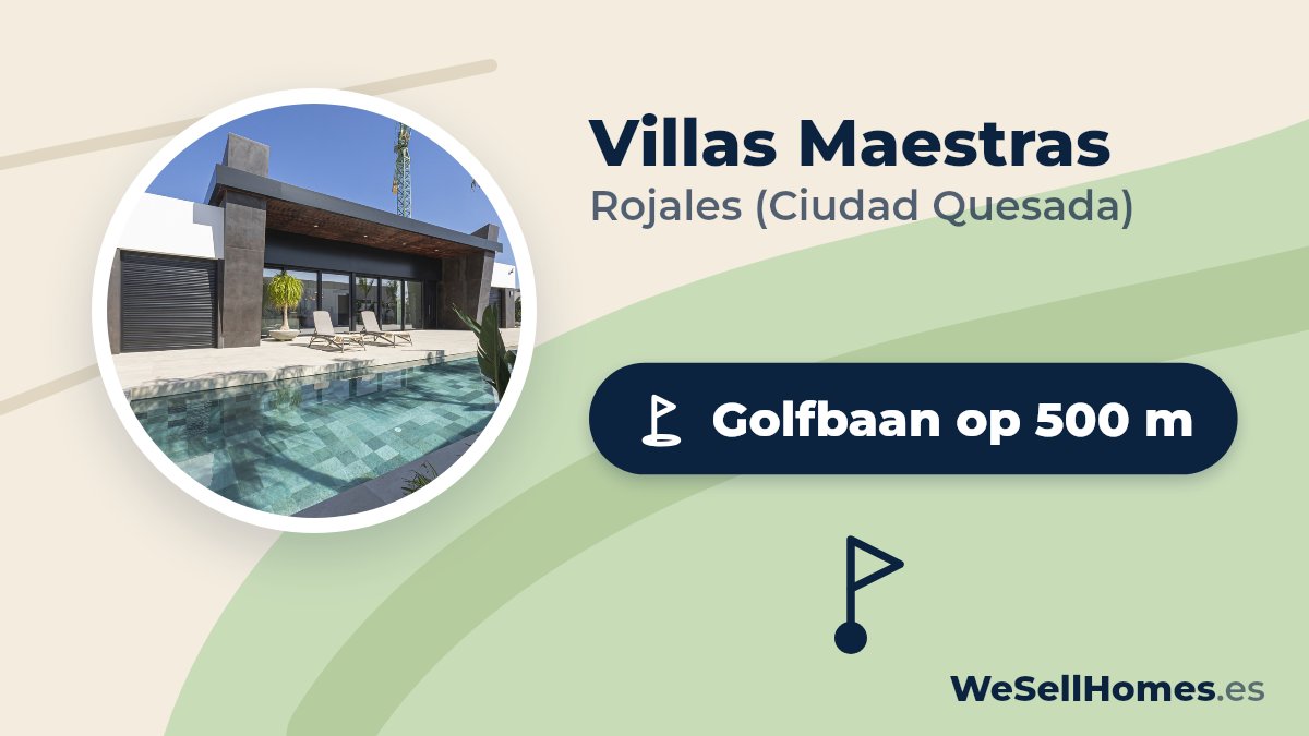 Villas Maestras, Rojales (Ciudad Quesada): Golfbaan op 500 m