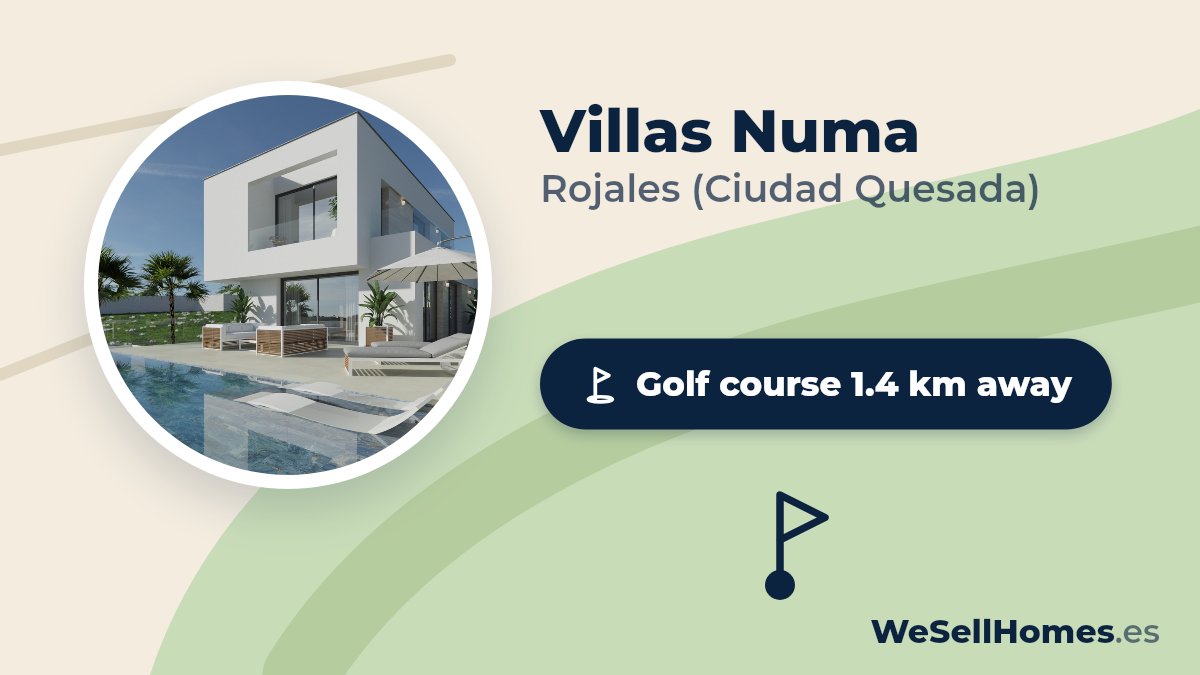 Villas Numa, Rojales (Ciudad Quesada): Golf course 1.4 km away
