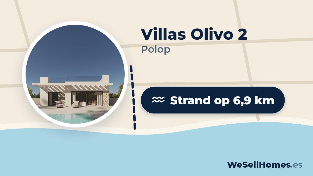 Villas Olivo 2, Polop: Strand op 6,9 km