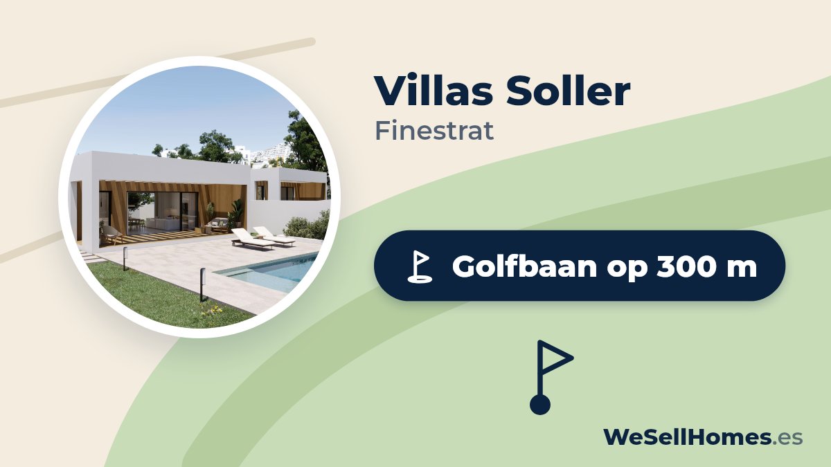 Villas Soller, Finestrat: Golfbaan op 300 m