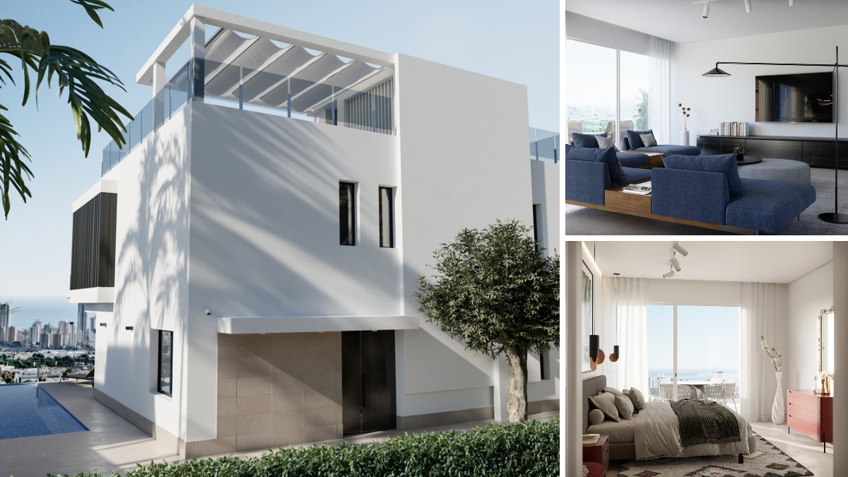 Villas Viena 3, Finestrat: foto’s van het project
