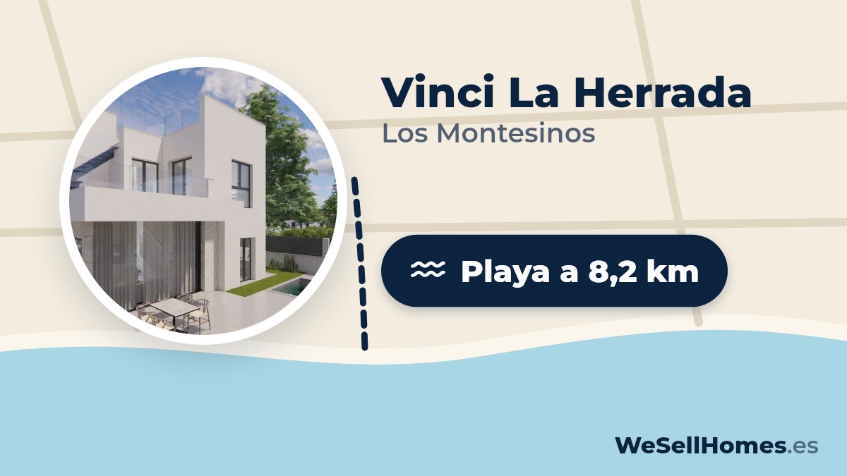 Vinci La Herrada, Los Montesinos: Playa a 8,2 km