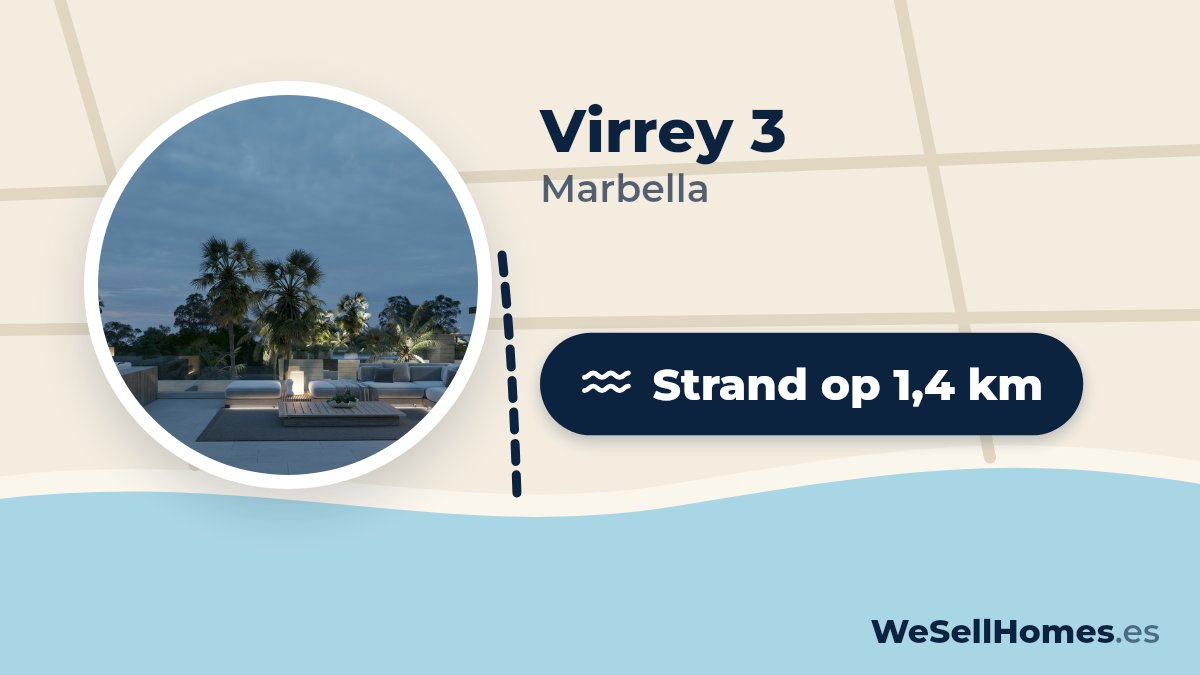 Virrey 3, Marbella: Strand op 1,4 km