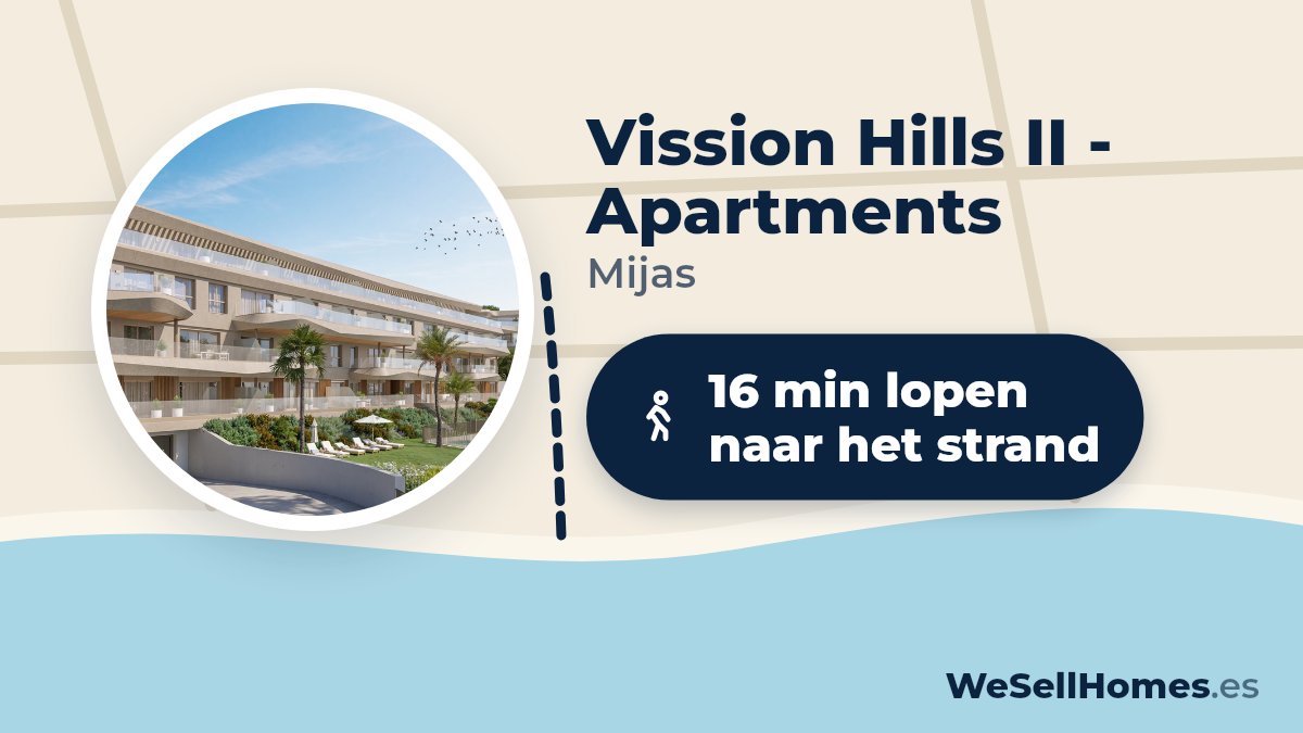 Vission Hills II - Apartments, Mijas: 16 min lopen naar het strand
