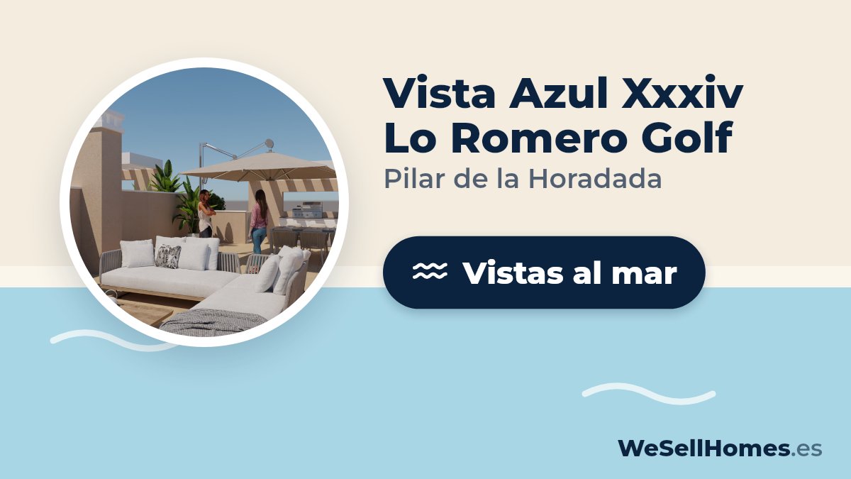 Vista Azul Xxxiv Lo Romero Golf, Pilar de la Horadada: Vistas al mar