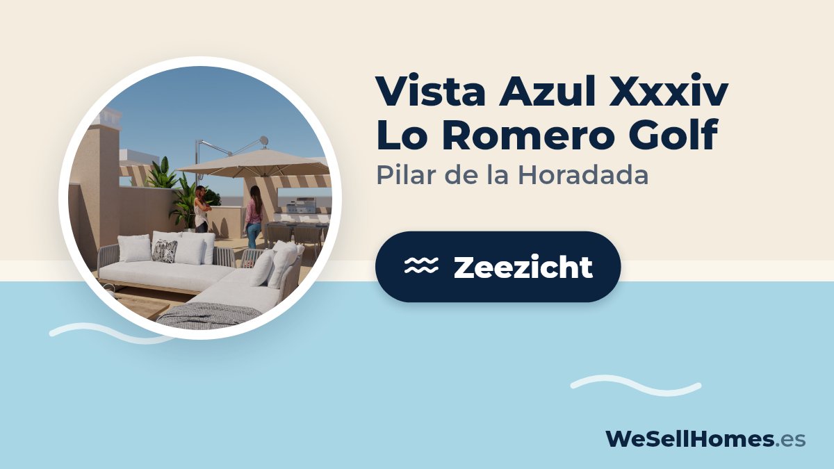 Vista Azul Xxxiv Lo Romero Golf, Pilar de la Horadada: Zeezicht
