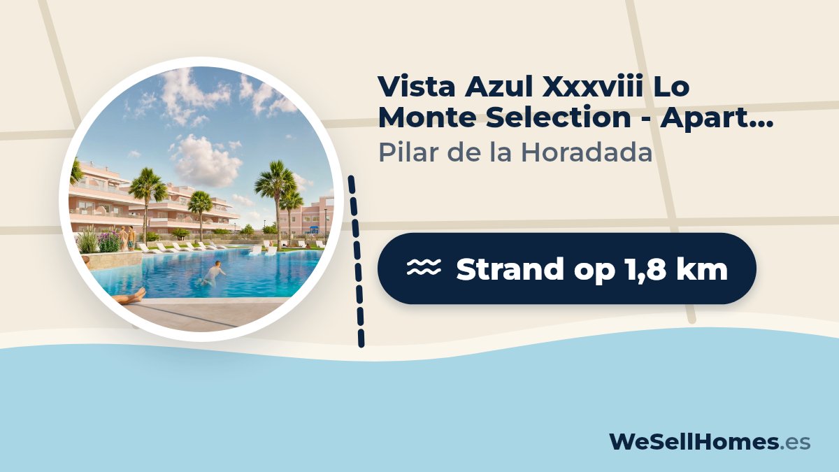 Vista Azul Xxxviii Lo Monte Selection - Apartments, Pilar de la Horadada: Strand op 1,8 km