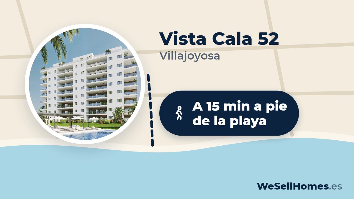 Vista Cala 52, Villajoyosa: A 15 min a pie de la playa