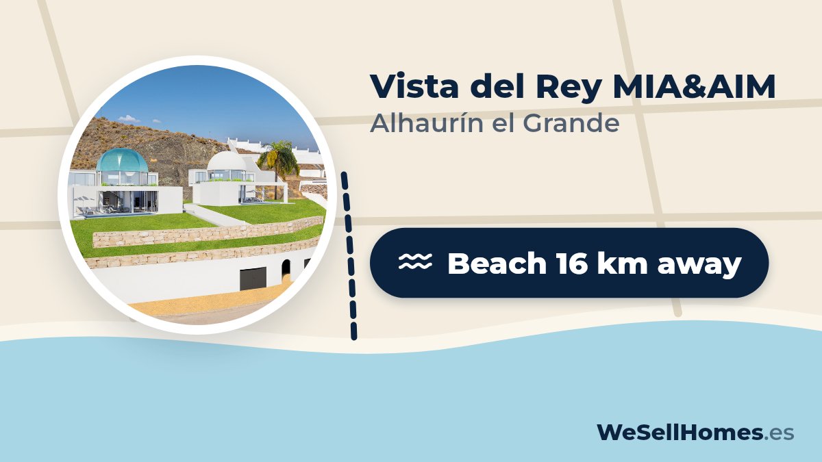Vista del Rey MIA&AIM, Alhaurín el Grande: Beach 16 km away