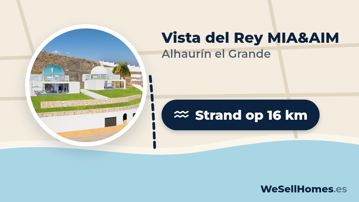 Vista del Rey MIA&AIM, Alhaurín el Grande: Strand op 16 km