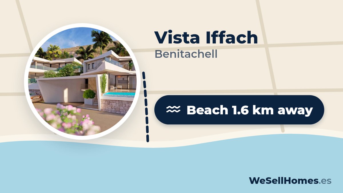 Vista Iffach, Benitachell: Beach 1.6 km away