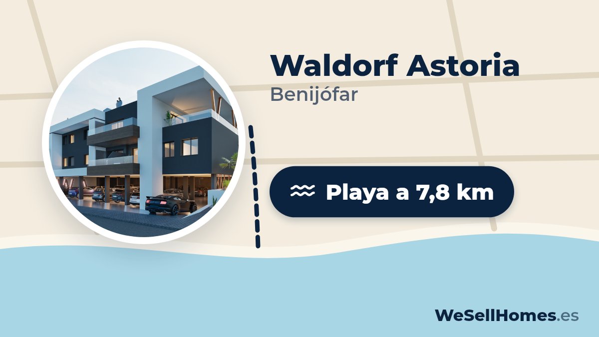 Waldorf Astoria, Benijófar: Playa a 7,8 km