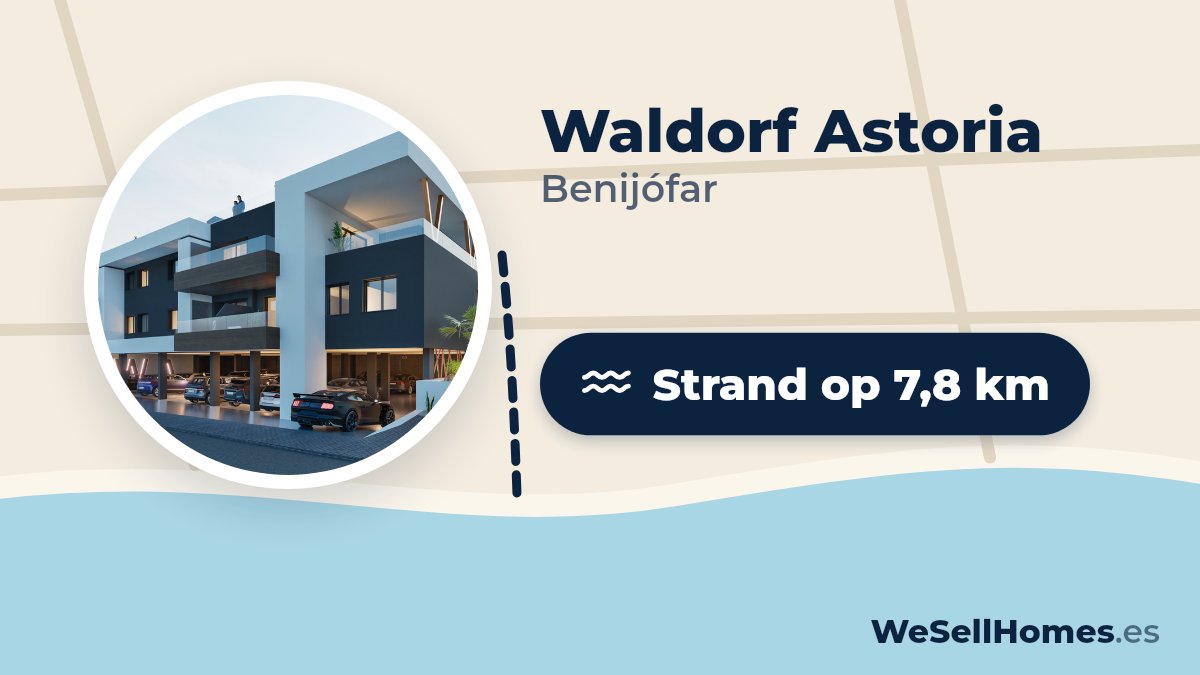 Waldorf Astoria, Benijófar: Strand op 7,8 km