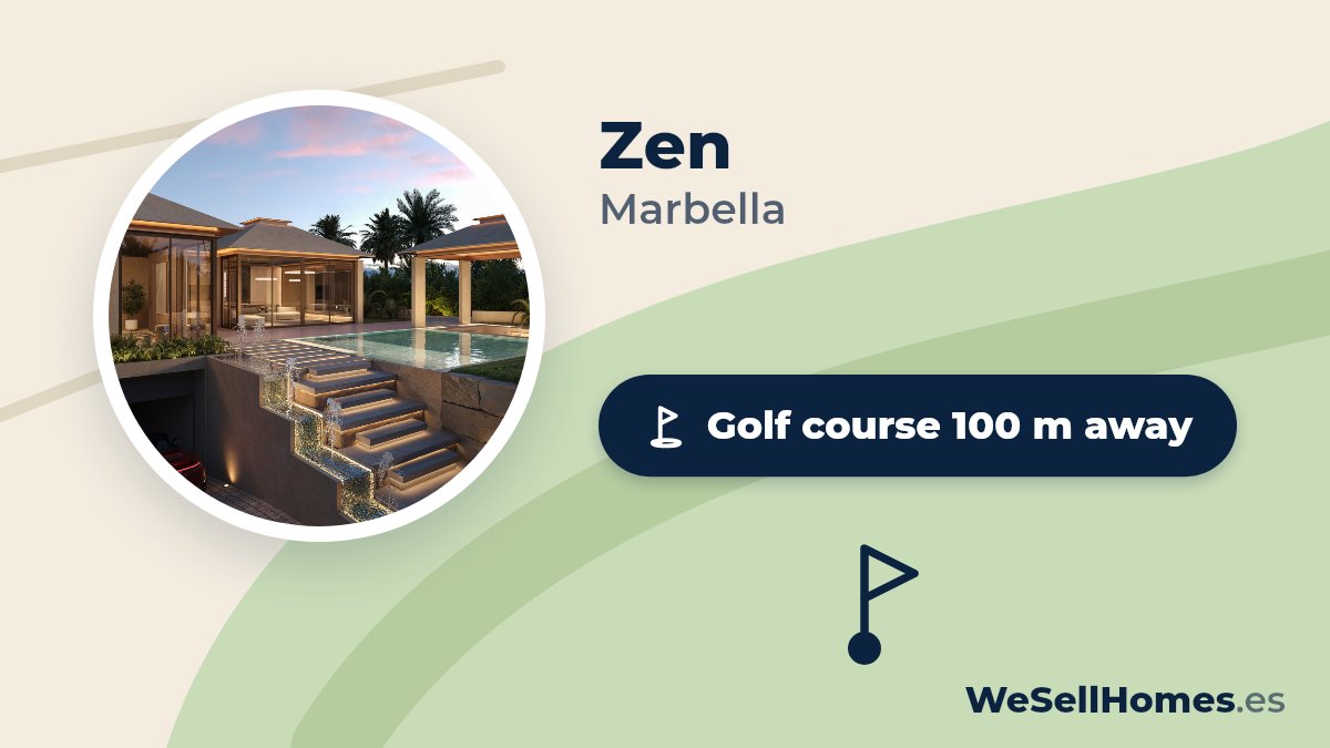 Zen, Marbella: Golf course 100 m away