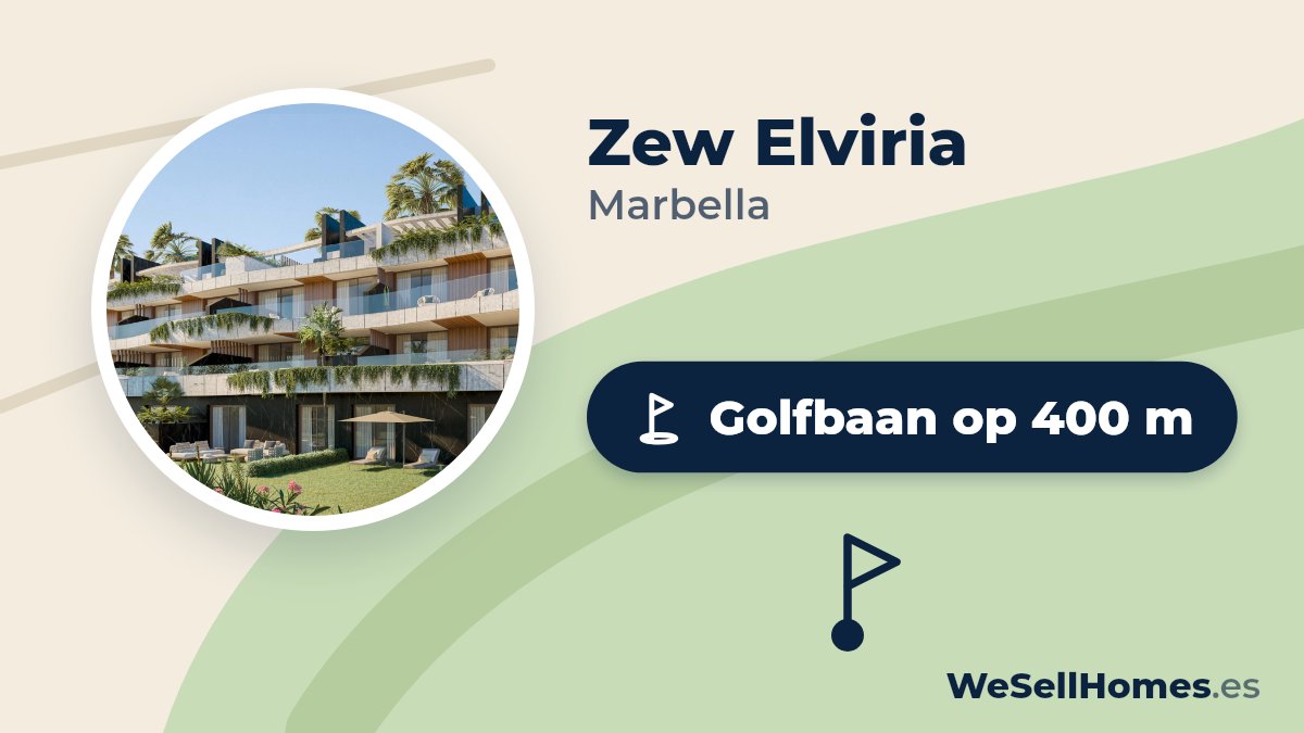 Zew Elviria, Marbella: Golfbaan op 400 m