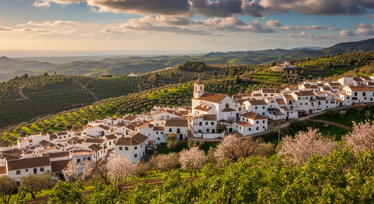 Finca kopen Guaro - wit dorp Sierra de las Nieves binnenland Malaga
